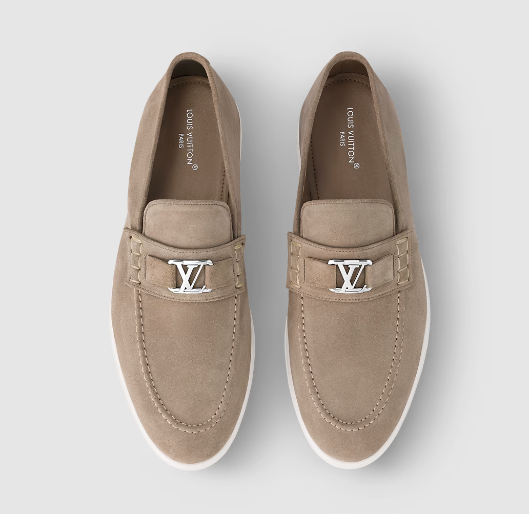 Beige Suede Summer Loafer