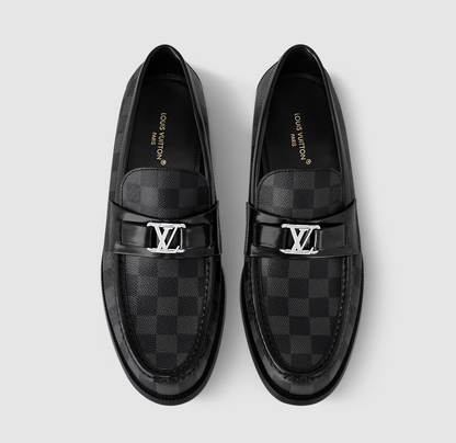 Major Mokassin Damier Graphite Canvas