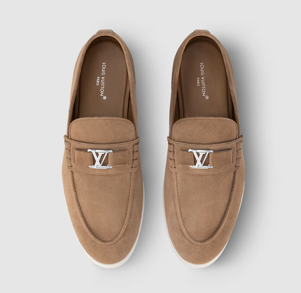 Brown Suede Summer Loafer