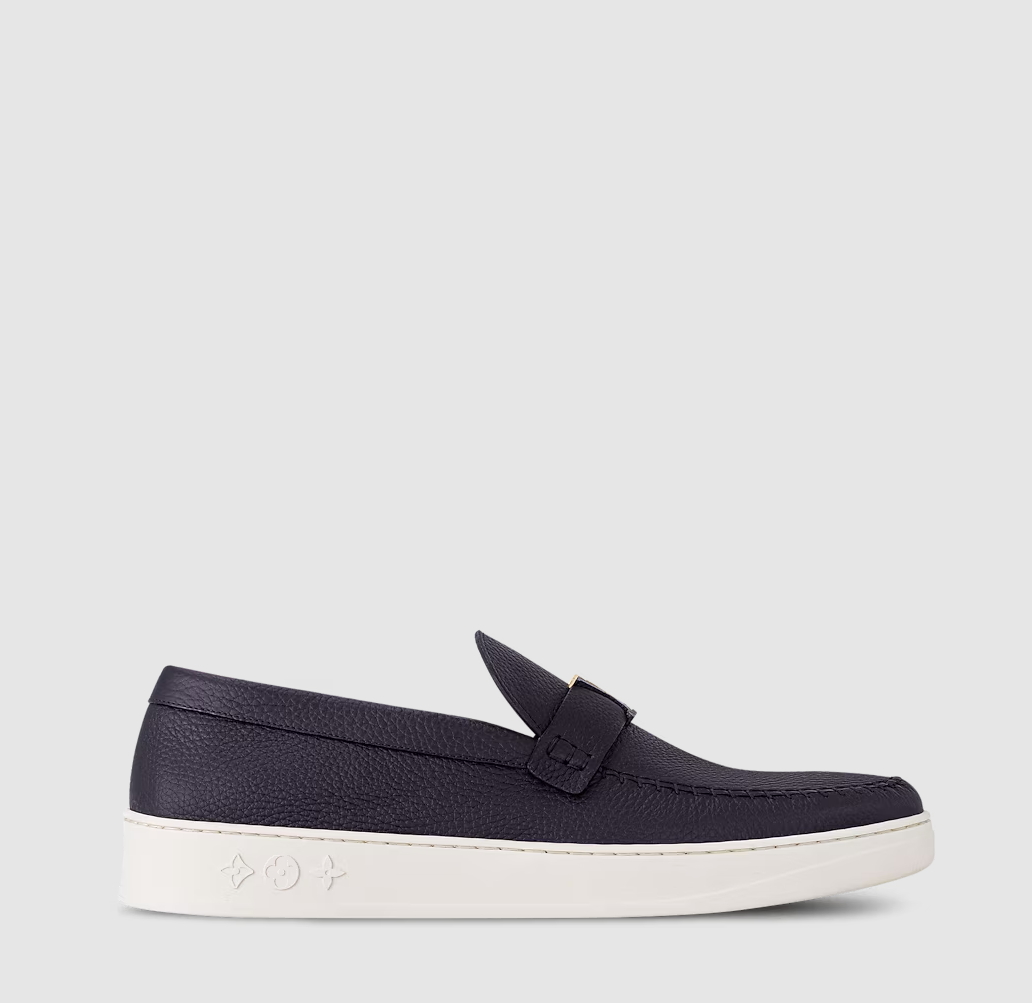 LV Resort Loafer in Marine Leather
