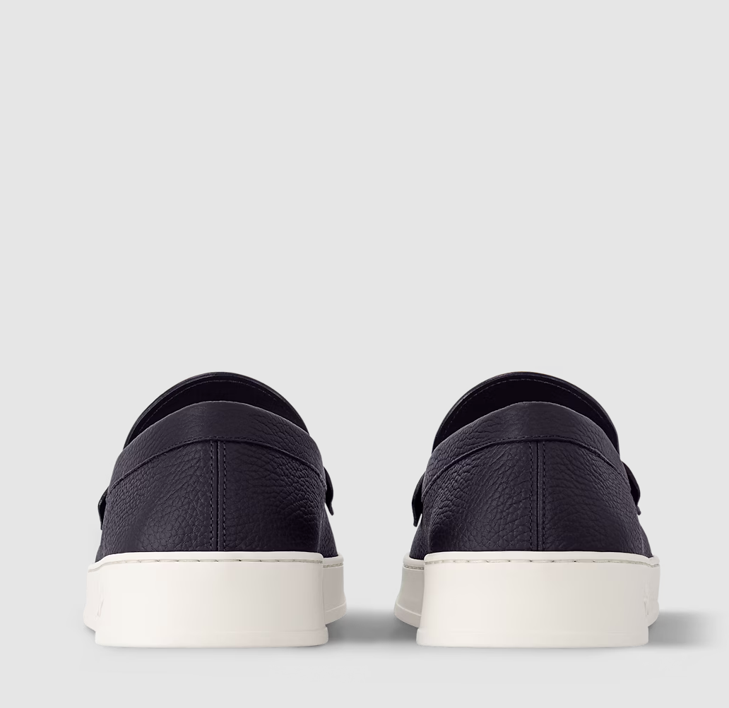 LV Resort Loafer in Marine Leather