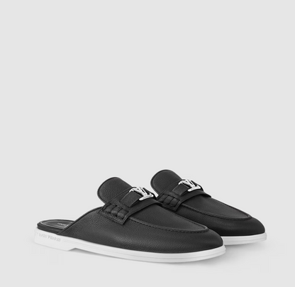 Backless Loafer Summer Black