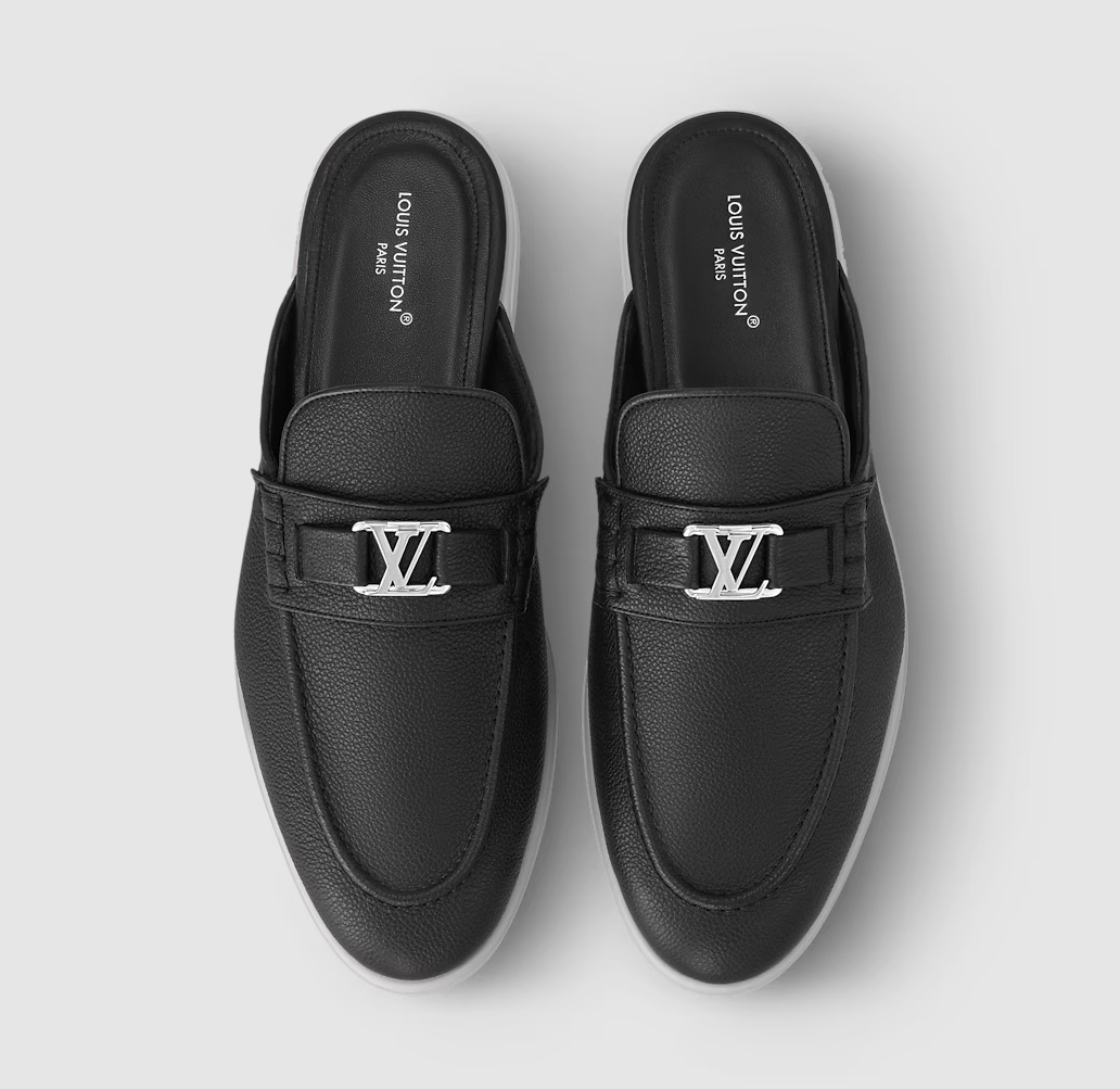 Backless Loafer Summer Black