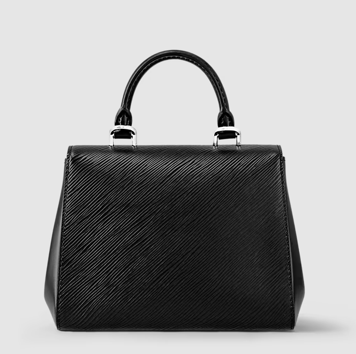 Cluny Mini in Black Epi Leather