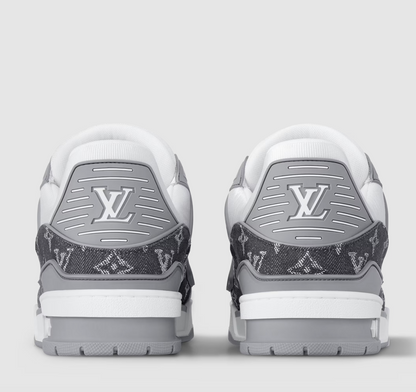 Grey Monogram Trainer Sneaker