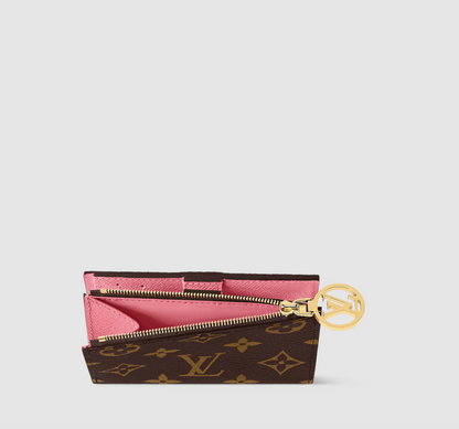 Lisa Wallet Monogram Pink