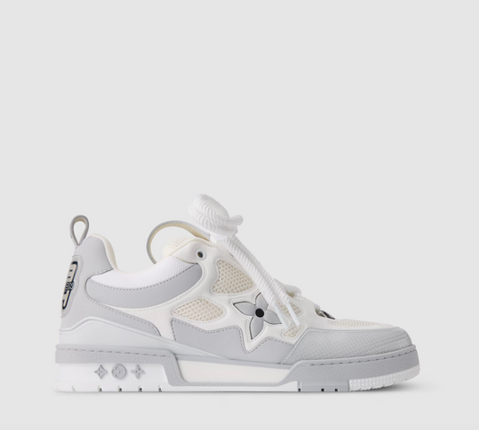 Skate-Sneaker Grau/Beige