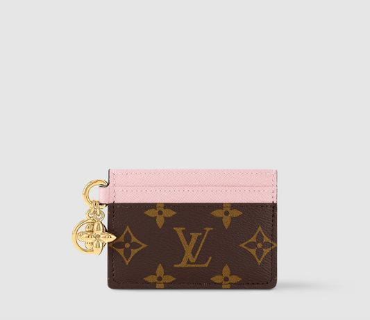 Charms Kartenhalter Monogram Rose Ballerine