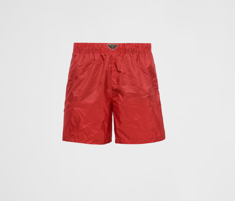 Costume da bagno in Re-Nylon Rosso