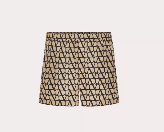 Costume Da Bagno In Nylon Con Stampa Toile Iconographe