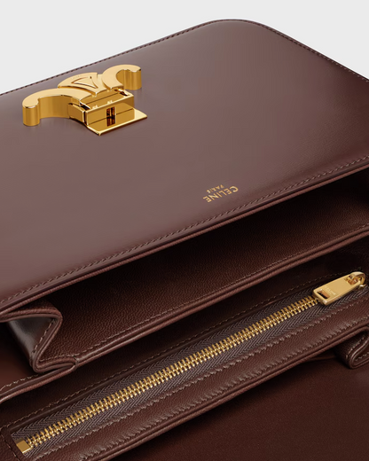 Borsa CLASSIQUE TRIOMPHE in pelle di vitello lucida