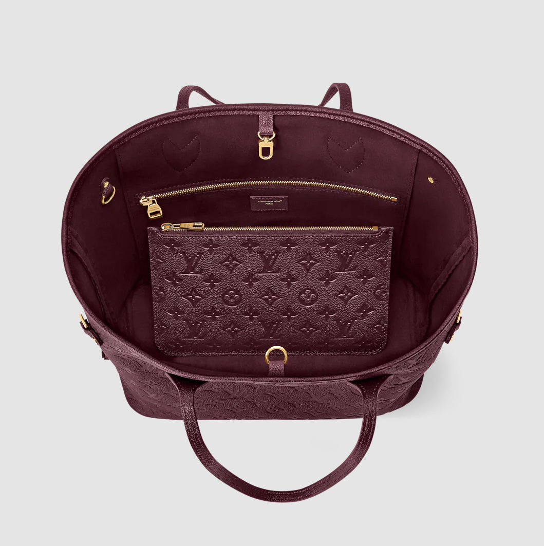 Neverfull MM Monogoram Empriente Grenat