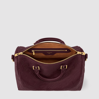 Speedy Soft 30 Monogram Empreinte Grenat