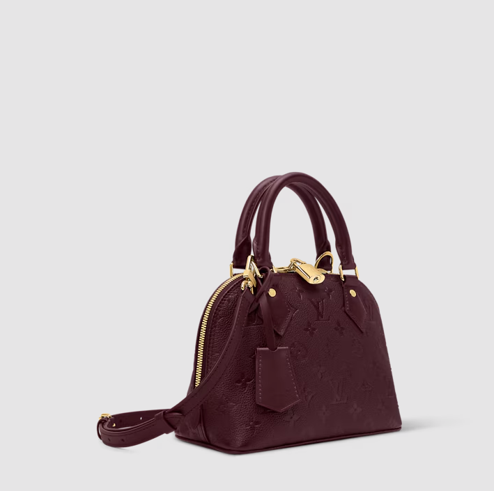Alma BB Monogram Empreinte Grenat