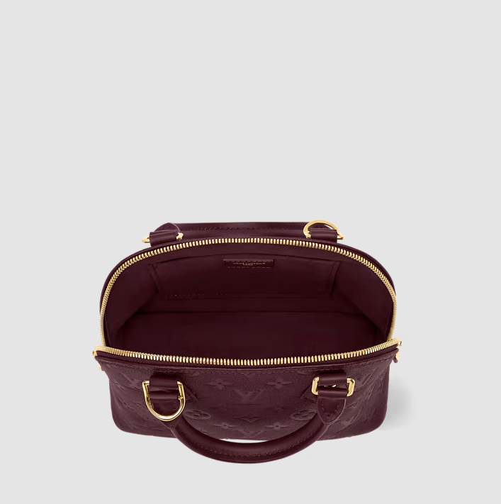 Alma BB Monogram Empreinte Grenat