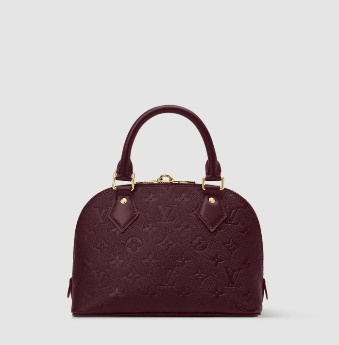 Alma BB Monogram Empreinte Grenat