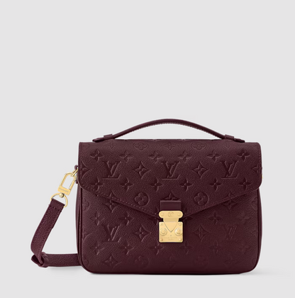 Pochette Metis MM Monogram Empreinte Grenat