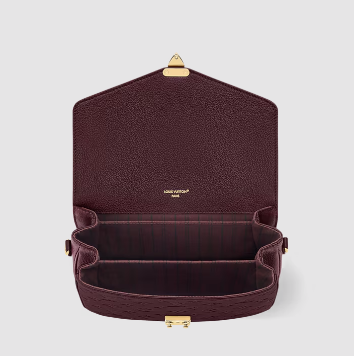 Pochette Metis MM Monogram Empreinte Grenat