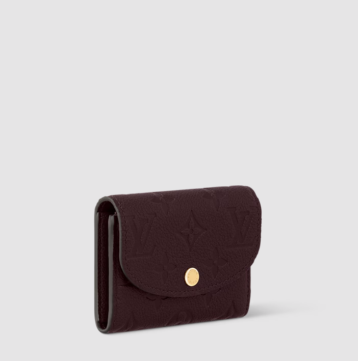 Rosalie Coin Purse Monogram Empreinte Grenat