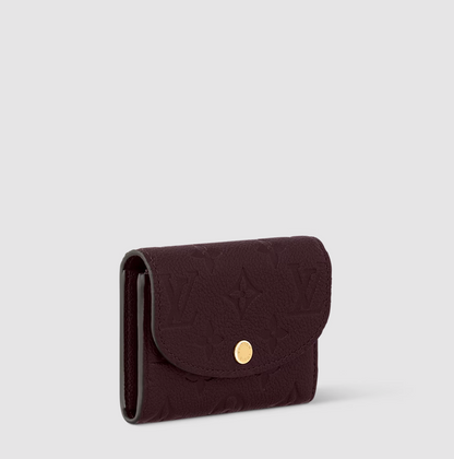 Rosalie Coin Purse Monogram Empreinte Grenat