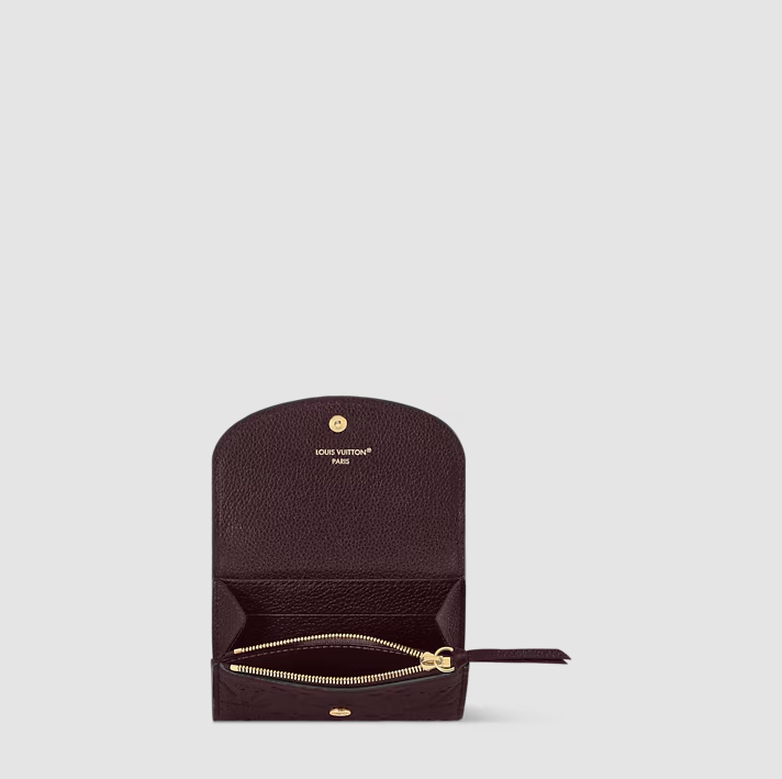 Rosalie Coin Purse Monogram Empreinte Grenat