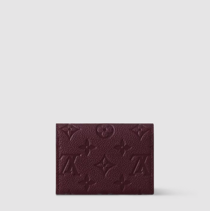 Rosalie Coin Purse Monogram Empreinte Grenat