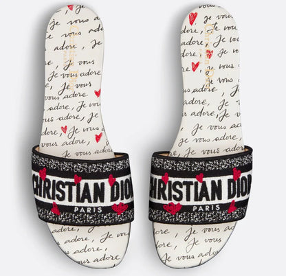 Sandalo Dway Bianco con cuori