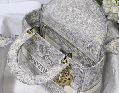 BORSA MEDIA DIOR BOOK TOTE GRIGIO