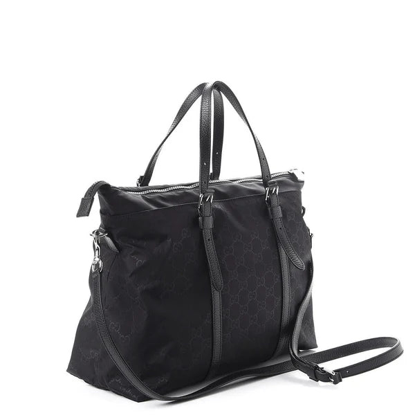 GG BORSA TOTE NERA UOMO TESSUTO