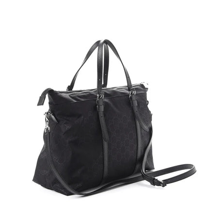 GG BORSA TOTE NERA UOMO TESSUTO