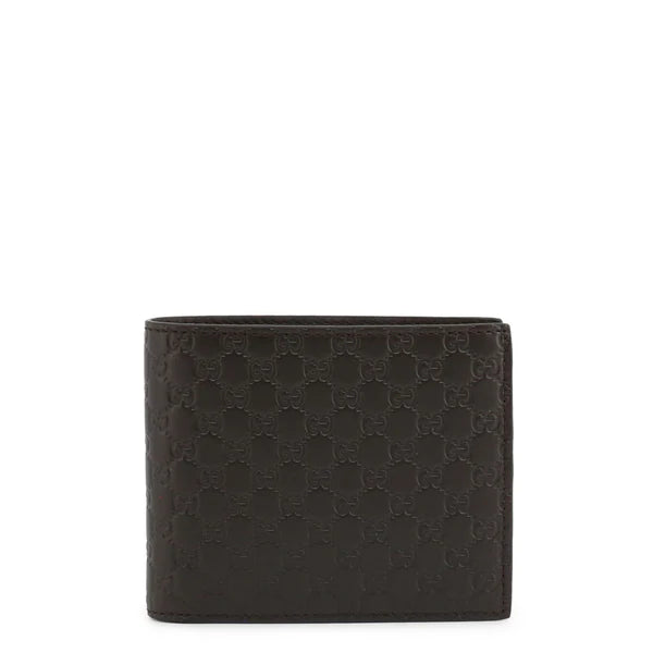PORTAFOGLIO BIFOLD GG NERO DA UOMO IN PELLE