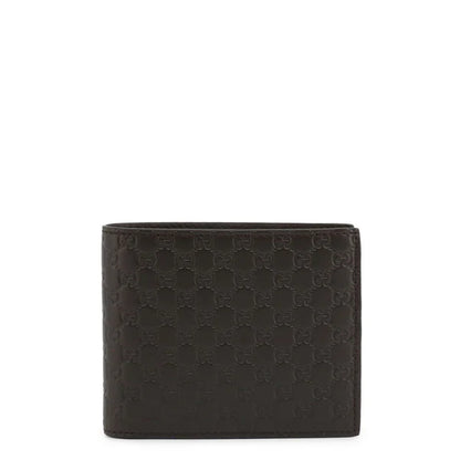 PORTAFOGLIO BIFOLD GG NERO DA UOMO IN PELLE