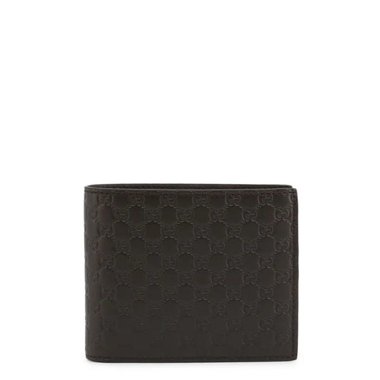 PORTAFOGLIO BIFOLD GG NERO DA UOMO IN PELLE