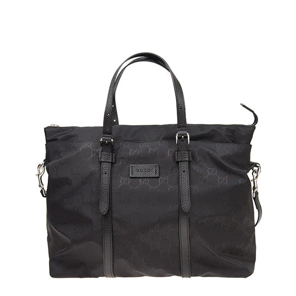 GG BORSA TOTE NERA UOMO TESSUTO