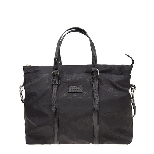 GG BORSA TOTE NERA UOMO TESSUTO