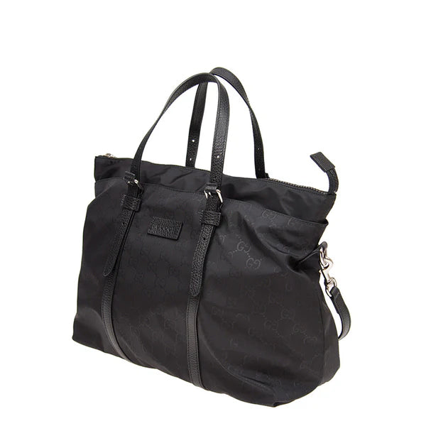 GG BORSA TOTE NERA UOMO TESSUTO