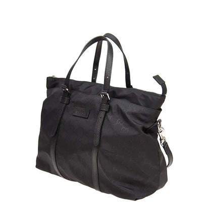 GG BORSA TOTE NERA UOMO TESSUTO