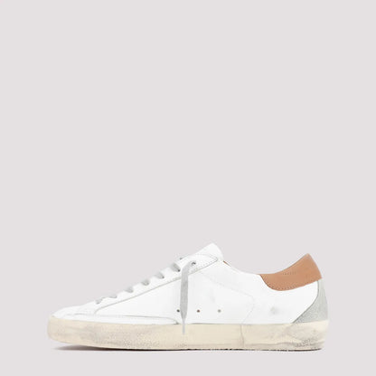 Bianco Vacchetta Toppa in pelle scamosciata Grigio