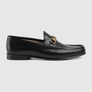 1953 Schwarzer GG Horsebit-Loafer für Herren