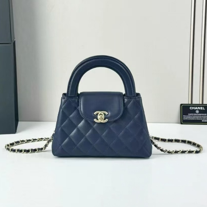Small Kelly Re-Edition - Blu Scuro
