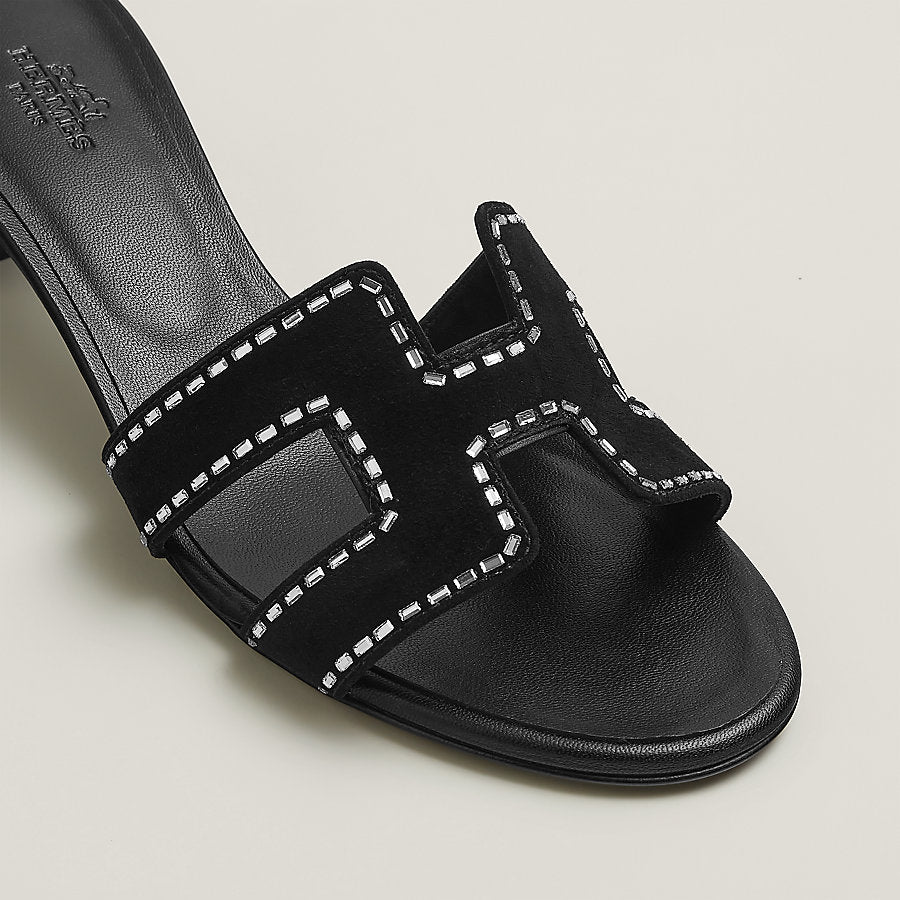 Sandali Oasis Nero/Bianco